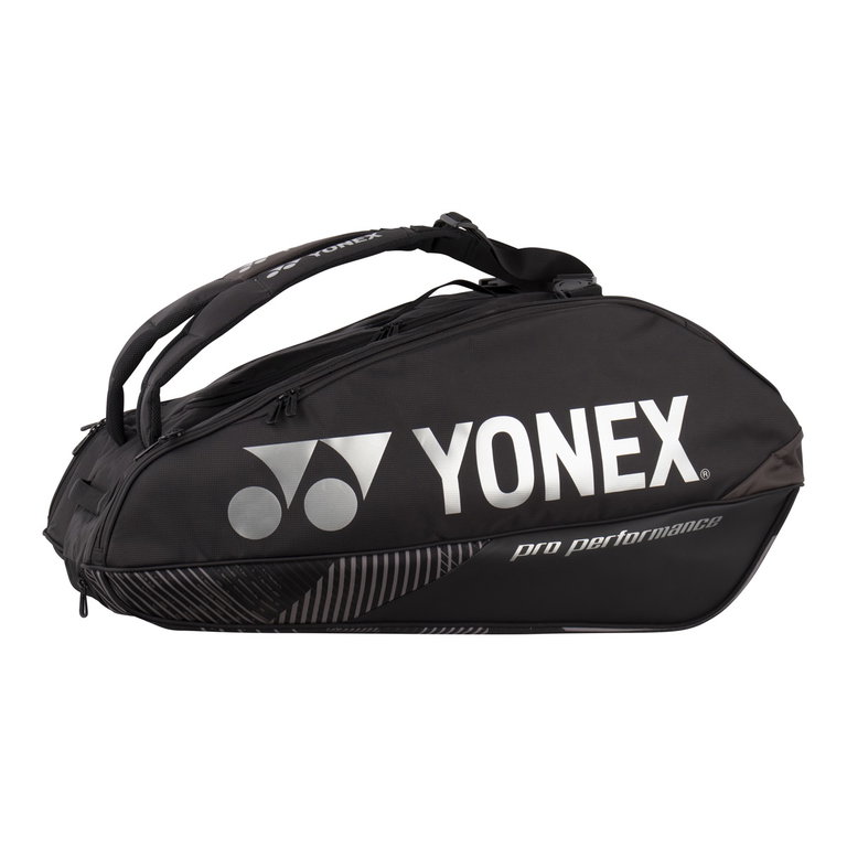 Yonex Racketbag Pro Racquet (Schlägertasche, 3 Hauptfächer, Thermofach) 2024 schwarz 9er